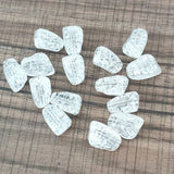 550pcs Clear Irregular Crack Beads Jewelry Findings DIY Parts