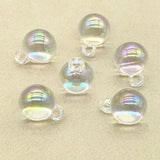 16mm 100pcs Aurora Effect Round Ball Charm DIY Jewelry Findings