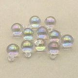 16mm 100pcs Aurora Effect Round Ball Charm Jewelry Findings & Components