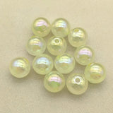 Luminous Round Beads Hair Clips Hairpin for Girl Headdress DIY