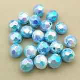 UV Aurora Effect Round Beads 16mm 100pcs