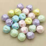 UV Polka Dot Beads 16mm 100pcs Jewelry DIY