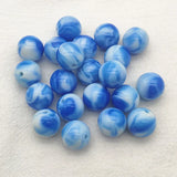 Arrival! 16mm 200pcs Double Effect Round Beads For Necklace Earrings DIY Parts