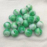Arrival! 16mm 200pcs Double Effect Round Beads For Necklace Earrings DIY Parts