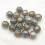 Marble Effect Powder Round Beads DIY Jewelry Parts