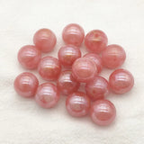 Marble Effect Powder Round Beads DIY Jewelry Parts