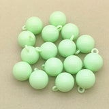 16mm 200pcs Slippery Ball-Shape Beads Jewelry Findings DIY Parts