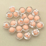 220Pcs Clear Ball-Shape Beads for DIY Jewelry - 16mm