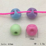 Arrival! 16mm 240pcs Slippery Ball-Shape Beads DIY Jewelry Findings