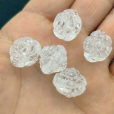 16mm Snowflake Rose Beads 250pcs DIY Jewelry Findings