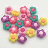 16mm 440pcs Double Flower Beads for Jewelry Making DIY Parts