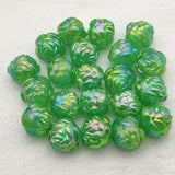 UV Magic Rose Flower Beads for Necklace Earrings DIY 90pcs