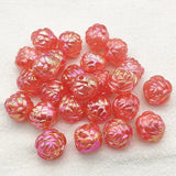 UV Magic Rose Flower Beads for Necklace Earrings DIY 90pcs