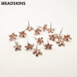 16mm 98pcs Rose Flower Stud Earring Accessories DIY Hand Jewelry