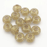 300pcs Bronzing Effect Lantern Beads for DIY Jewelry