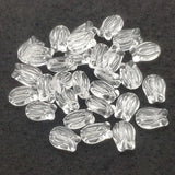 650pcs Clear Acrylic Tulip Flower Beads DIY Earrings/Necklace