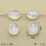 300pcs Clear Magic Lentil Beads Necklace Earrings DIY