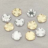 Brass Petal Pendants 100pcs DIY Jewelry Findings