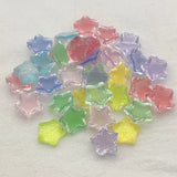 100pcs 16x17mm Arrival Built-in Powder Star Beads For Hairpins DIY Parts