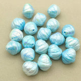 UV Aurora Effect Conch Beads 100pcs For DIY Jewelry, Findings&Components