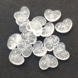 Snowflake Heart Beads 220pcs For Necklace Earrings DIY