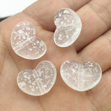 Snowflake Heart Beads 220pcs For Necklace Earrings DIY