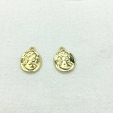 Arrival! 17x13mm Oval Shape Charm for Earring DIY Parts