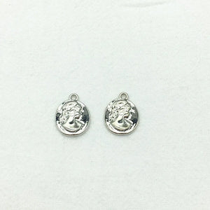 Arrival! 17x13mm Oval Shape Charm for Earring DIY Parts