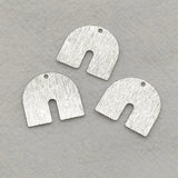 100pcs Brass N-Shape Pendants for Jewelry Making