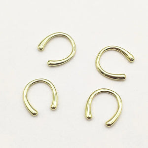 100pcs Zinc Alloy Ear clip/Charm for Necklace Earring DIY Parts