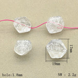 Snowflake Irregular Beads for Jewelry Making - 200pcs