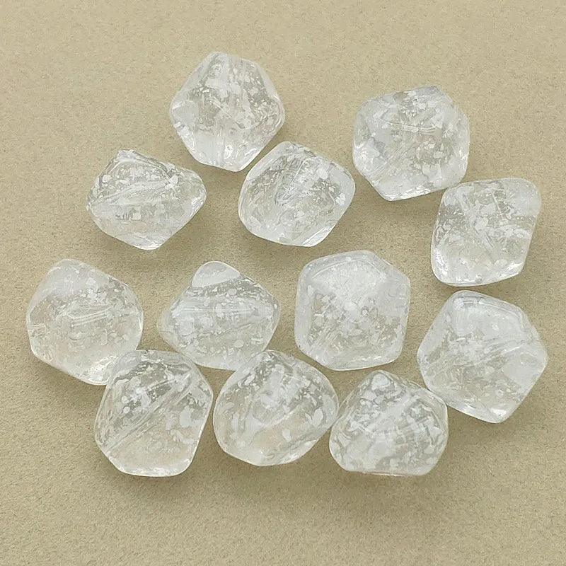 Snowflake Irregular Beads for Jewelry Making - 200pcs