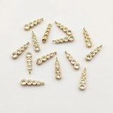 CZ Copper Charm 50pcs DIY Jewelry Findings