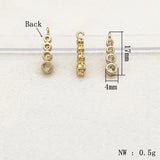 CZ Copper Charm 50pcs DIY Jewelry Findings
