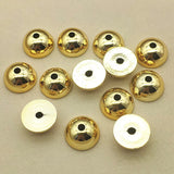 18mm UV/Clear/White Middle Hole Beads for DIY Jewelry, 100pcs