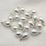 200pcs Pearl Drop Charm DIY Jewelry Findings