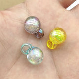 200pcs Aurora Bubbly Charm for DIY Jewelry Making