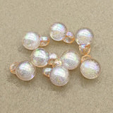 200pcs Aurora Bubbly Charm for DIY Jewelry Making