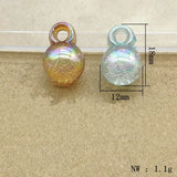 200pcs Aurora Bubbly Charm for DIY Jewelry Making