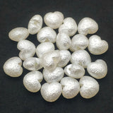 Acrylic Pearl Heart Beads For Jewelry Making DIY