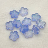 100pcs Flat Bottom Flower Beads, Hairpin DIY Parts, Jewelry Findings