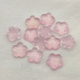 100pcs Flat Bottom Flower Beads, Hairpin DIY Parts, Jewelry Findings