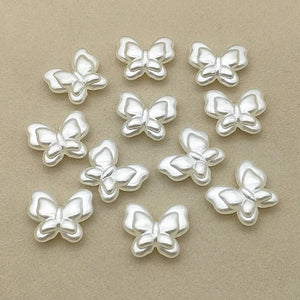 440pcs Pearls Butterfly Beads Necklace Earrings DIY Jewelry Findings