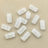Crack Tubular Beads 300pcs - DIY Jewelry Findings