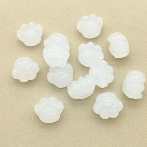 Clear/Jelly CatPaw Beads For DIY Earrings/Necklace