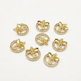 CZ/Copper Charm Set for DIY Jewelry Making