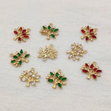 19x19mm CZ/Copper Charm 50pcs - Necklace/Earrings DIY Jewelry Findings