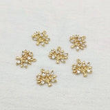 19x19mm CZ/Copper Charm 50pcs - Necklace/Earrings DIY Jewelry Findings