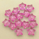 Clear Acrylic Star Shape Beads For Earrings/Necklace DIY Parts