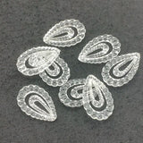 Clear Drop Acrylic Beads For Jewelry DIY - 450pcs